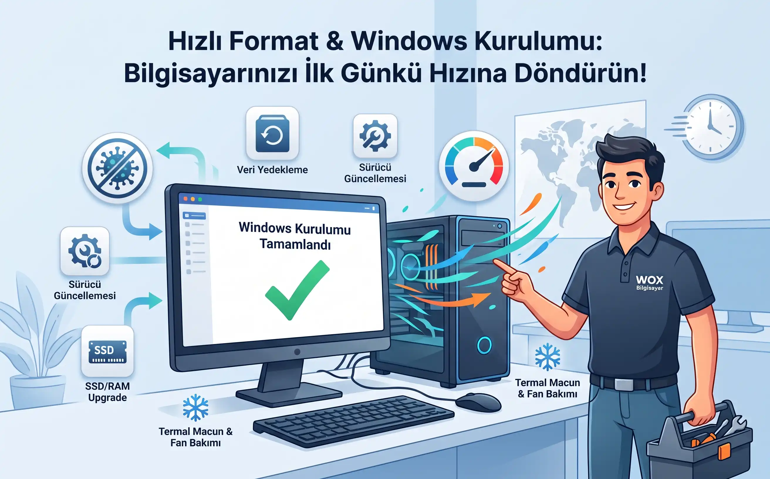 bilgisayar formatlama